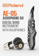 Roland AE-05 Aerophone Go Digital Wind Instrument with Headphones