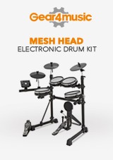 Digital Drums 420X Mesh Electronic Drum Kit by Gear4music