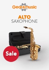 Gear4Music Alto Saxophone